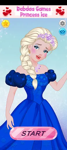 Ảnh chụp màn hình của Frozen Princes Dressup Stylist