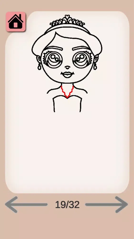 Draw Cute Princesses স্ক্রিনশট