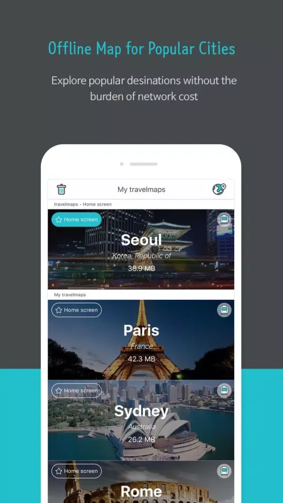 TravelMaps - Easy navigation with metro on offline Ekran Görüntüleri