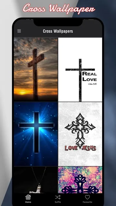 Capturas de tela do Cross Wallpapers