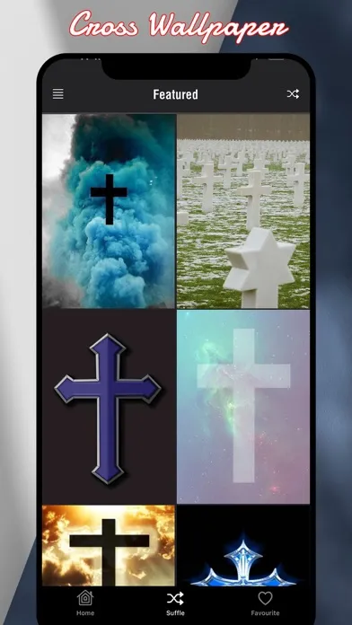 Capturas de tela do Cross Wallpapers