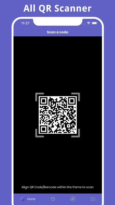 Tangkapan layar All QR Scanner