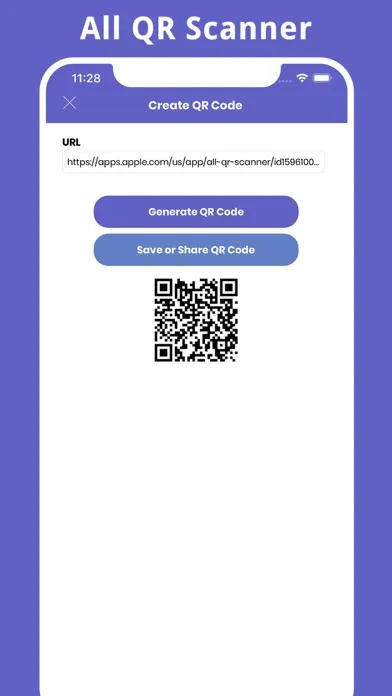 Tangkapan layar All QR Scanner