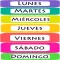 Imágenes Dias de la Semana