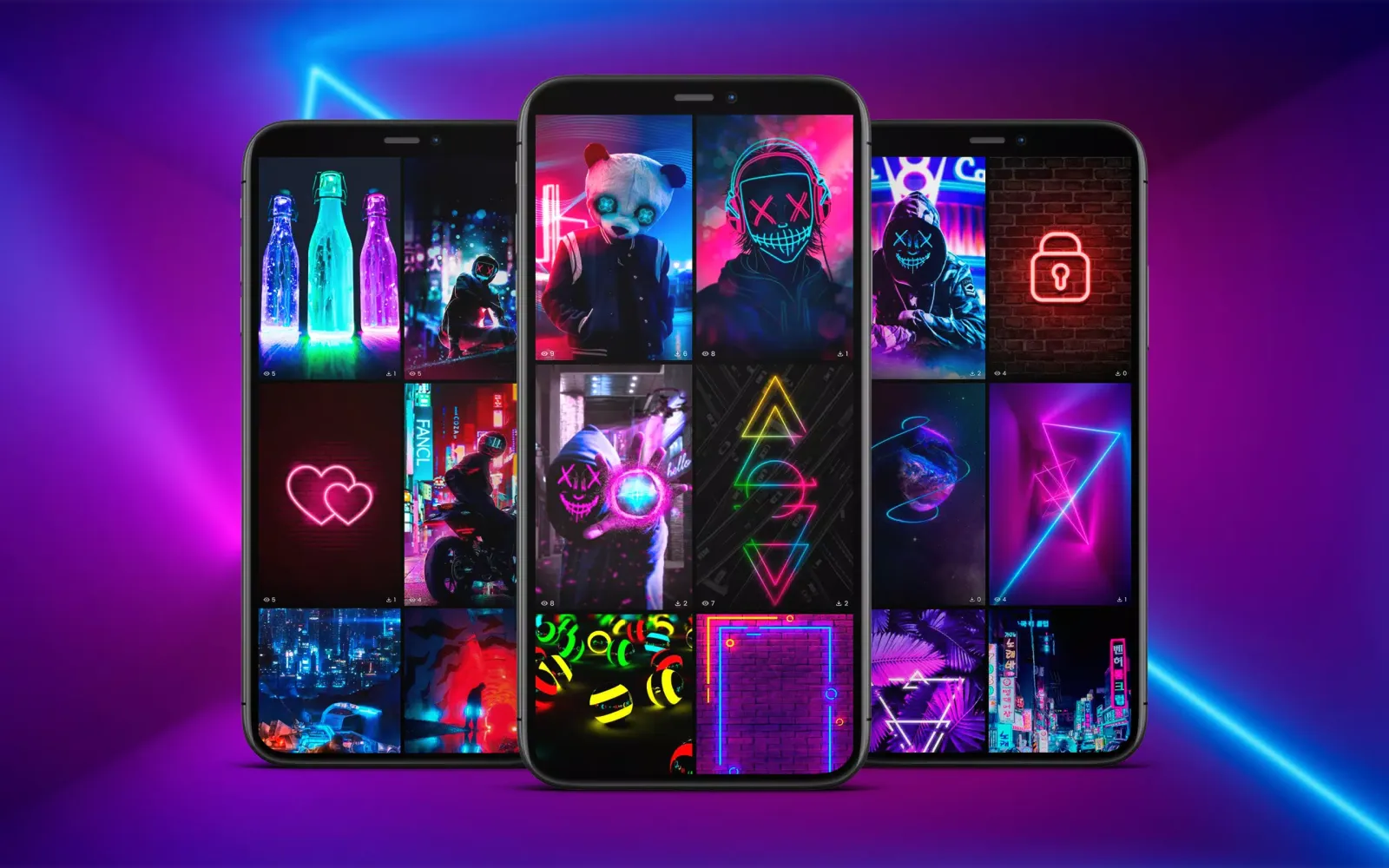 Captures d'écran de Neon Wallpapers