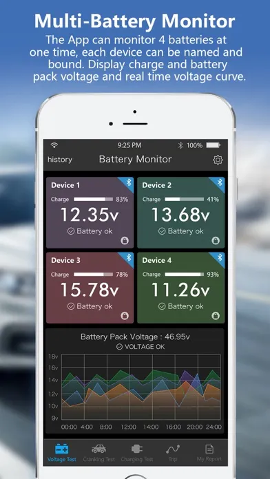 Multi-Batt Mon Battery Monitor Ekran Görüntüleri