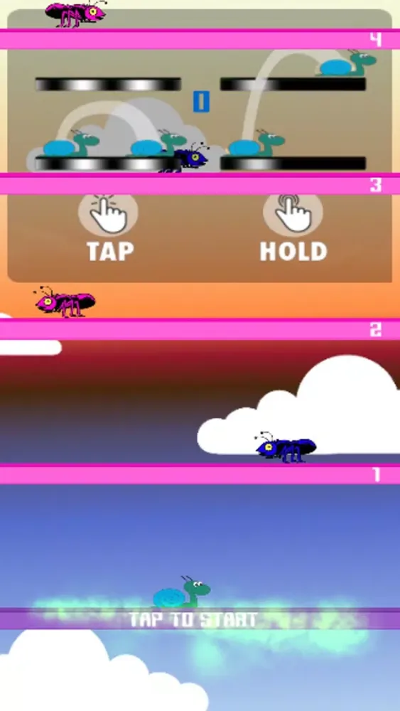 ภาพหน้าจอของ Bug Jump Free - The Saga Begins - Part One