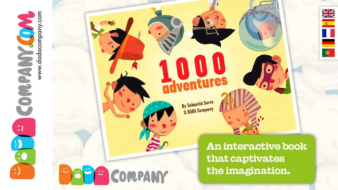 Capturas de pantalla de 1000 Adventures - An interactive storybook, with animals, robots, dinosaurs, pirates, princesses …