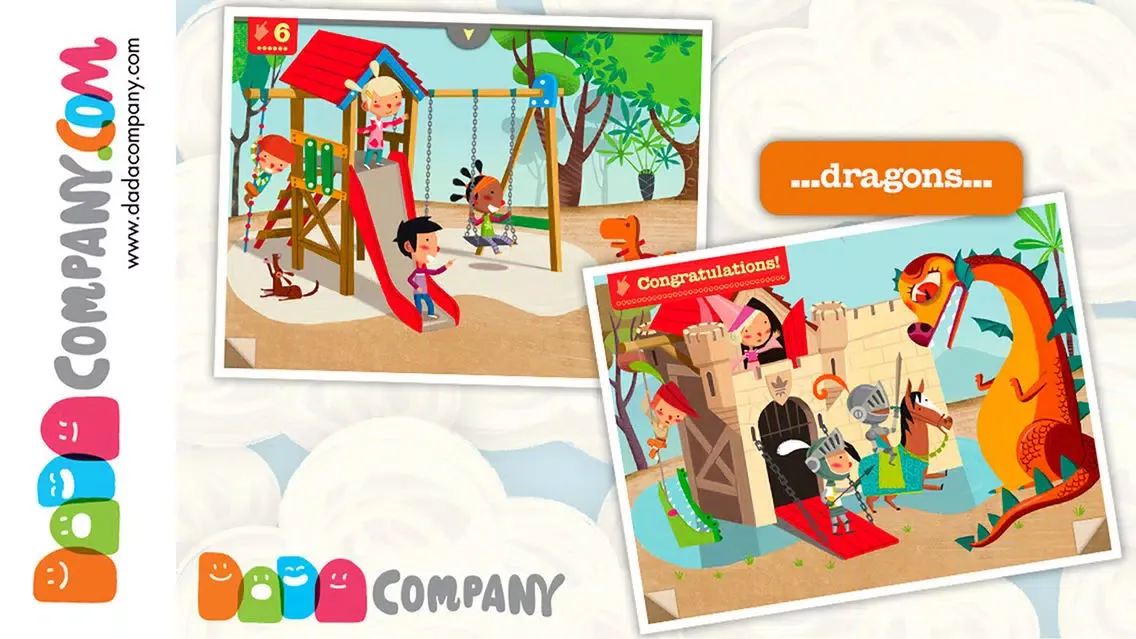 Capturas de pantalla de 1000 Adventures - An interactive storybook, with animals, robots, dinosaurs, pirates, princesses …