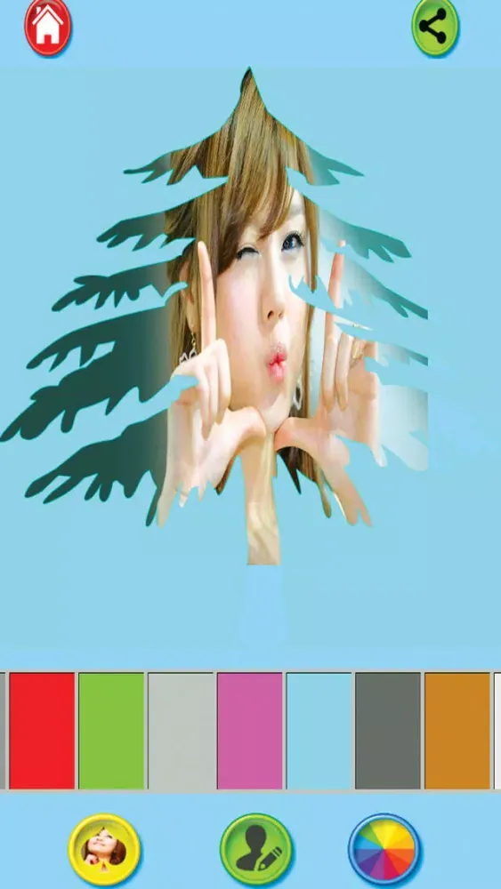Insta Shape Overlay Effects--using delight frames decorate your photos应用截图