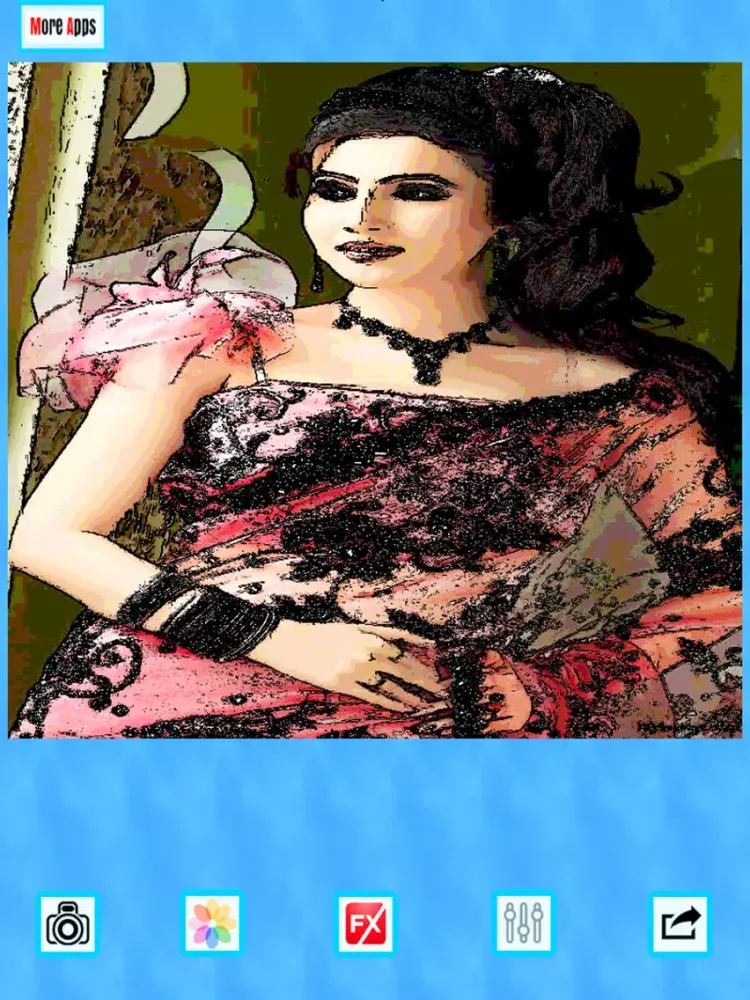 Capturas de tela do Cartoon Photo FX iPad 