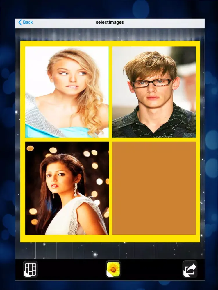 Zrzuty ekranu Insta Pic Collage-best free collage maker iPad 