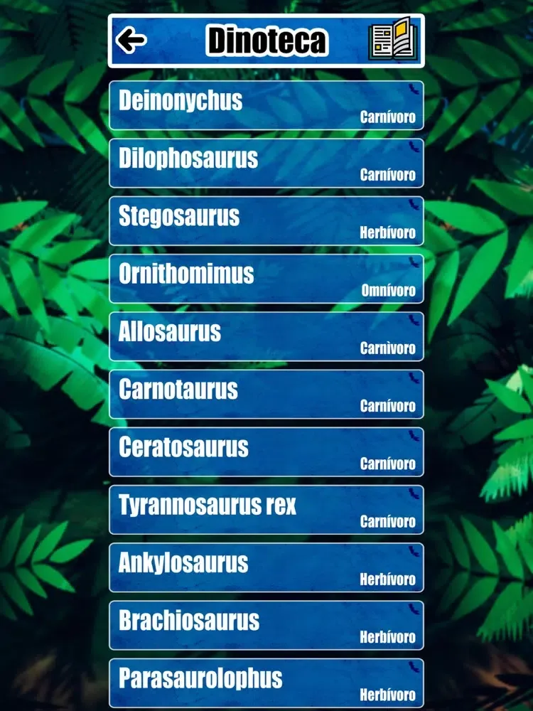 Zrzuty ekranu Dinosaurios México iPad 