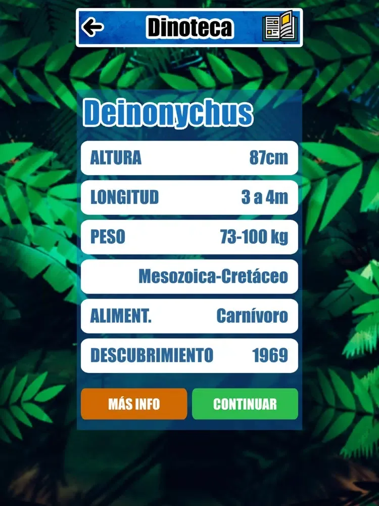 Zrzuty ekranu Dinosaurios México iPad 