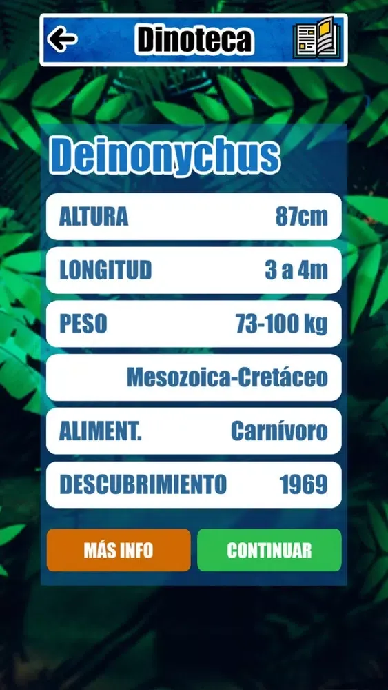 Zrzuty ekranu Dinosaurios México