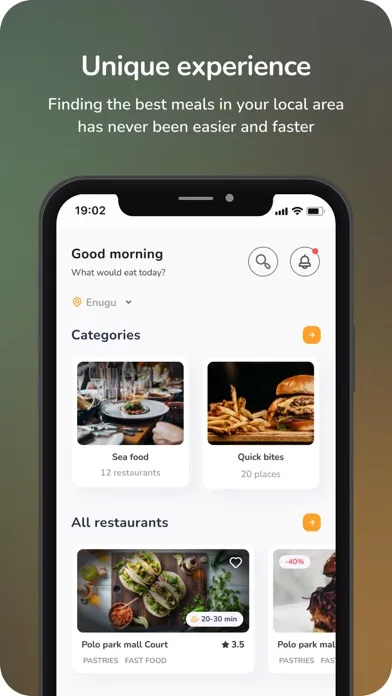 Dado Food: Order local food سکرین شاٹس