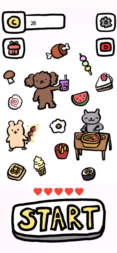 ภาพหน้าจอของ Emoji Mega Mukbang Master ASMR
