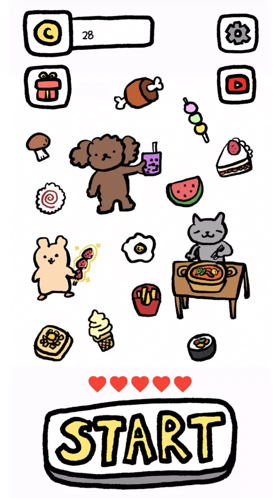 ภาพหน้าจอของ Emoji Mega Mukbang Master ASMR