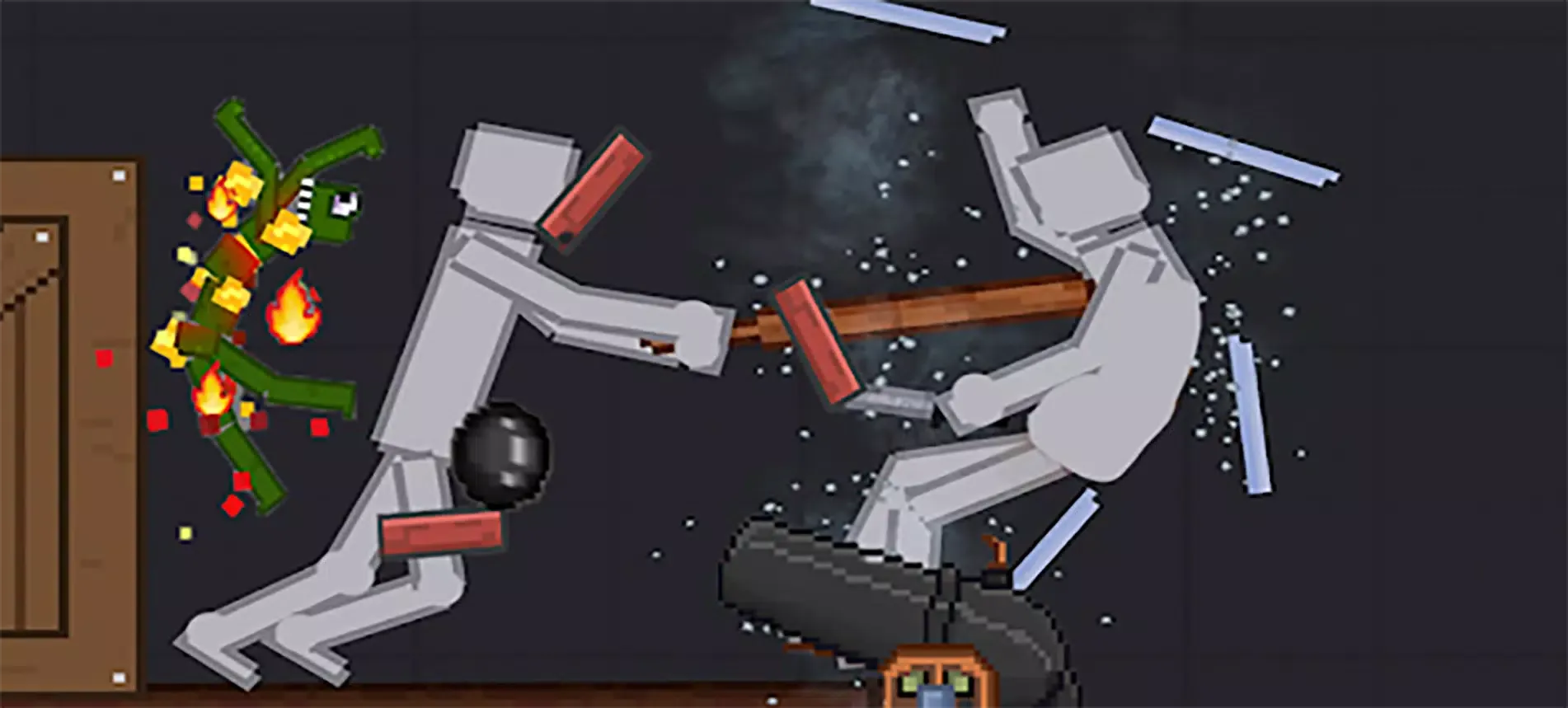 Captures d'écran de People Ragdoll Playground