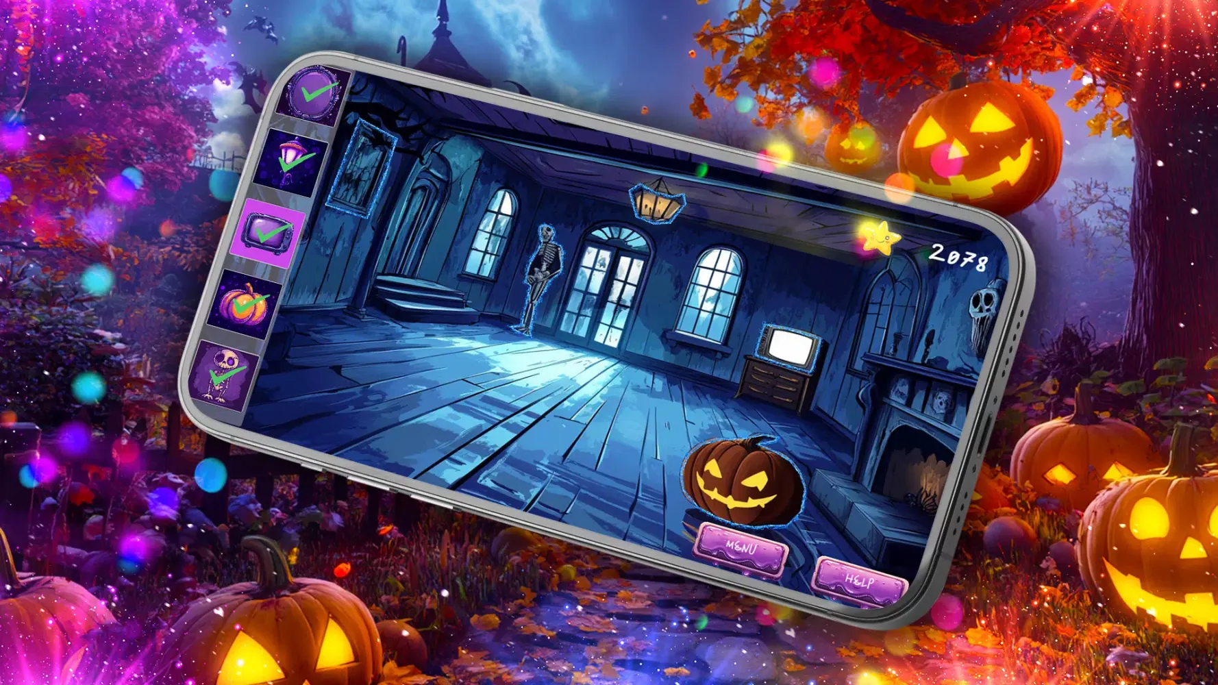 Halloween Stories: Tap&Find Screenshots