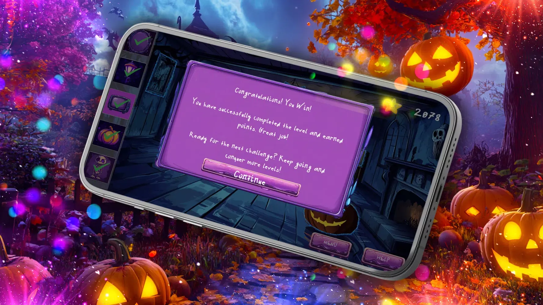 Halloween Stories: Tap&Find Screenshots