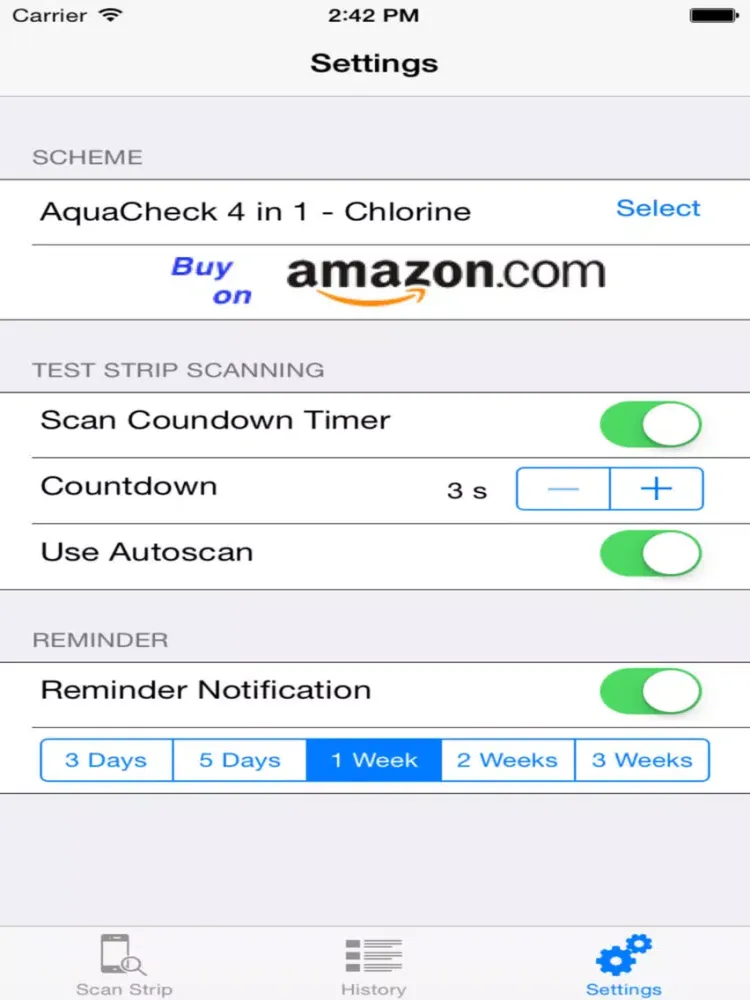Tangkapan skrin AquaScan - Digital Teststrip Reader iPad 