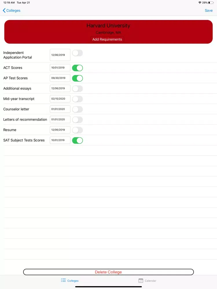 Captures d'écran de Application Buddy iPad 