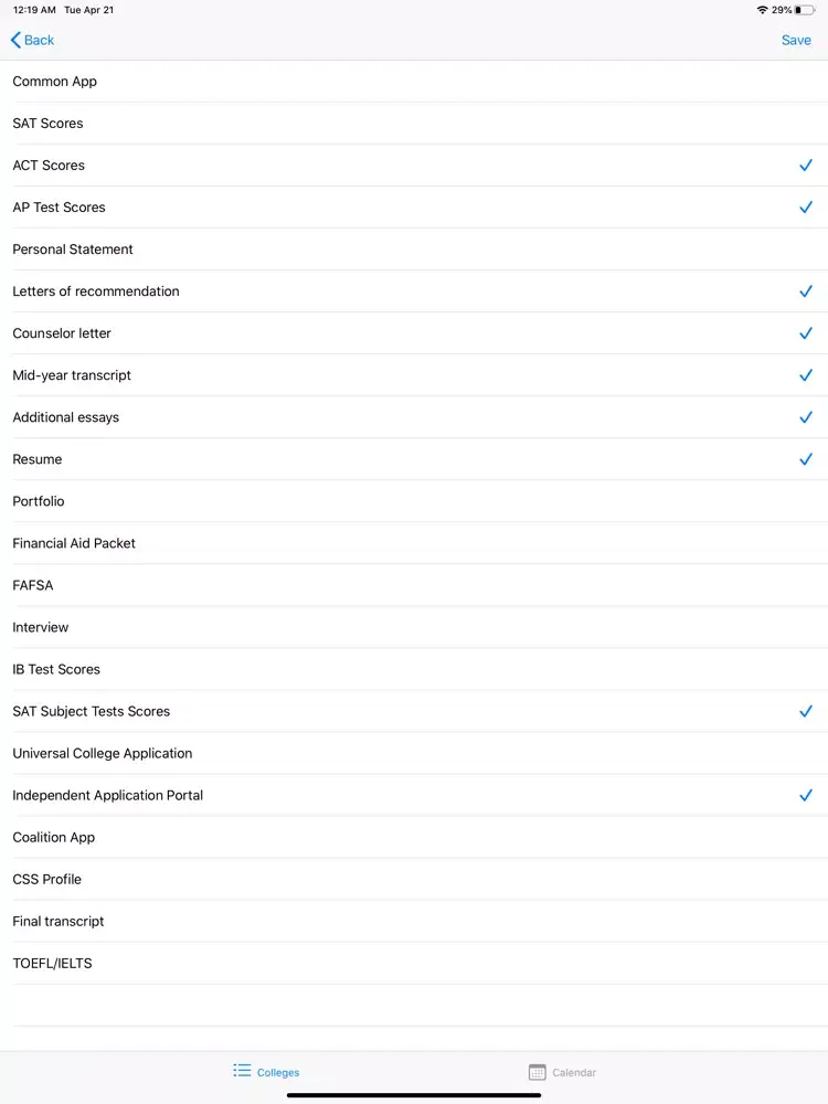 Captures d'écran de Application Buddy iPad 