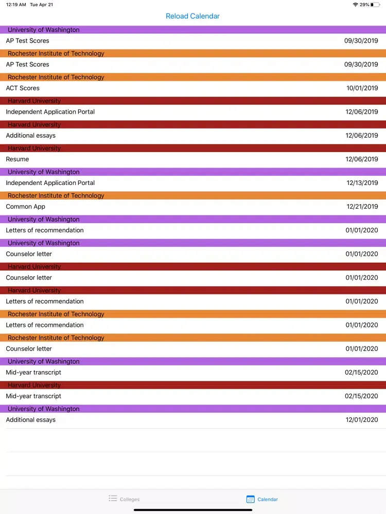 Captures d'écran de Application Buddy iPad 