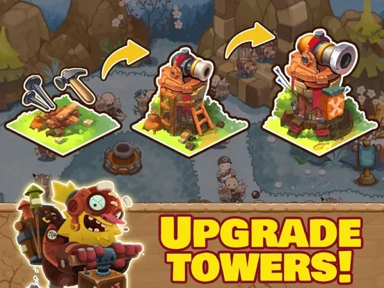 Tower Defense Realm King iPad  स्क्रीनशॉट