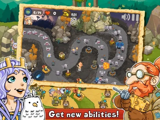 Tower Defense Realm King iPad  स्क्रीनशॉट