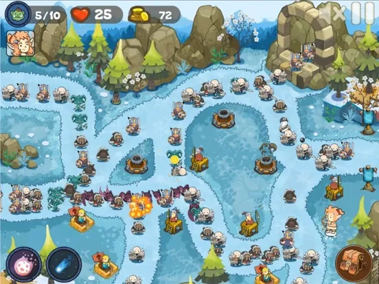 Tower Defense Realm King iPad  स्क्रीनशॉट