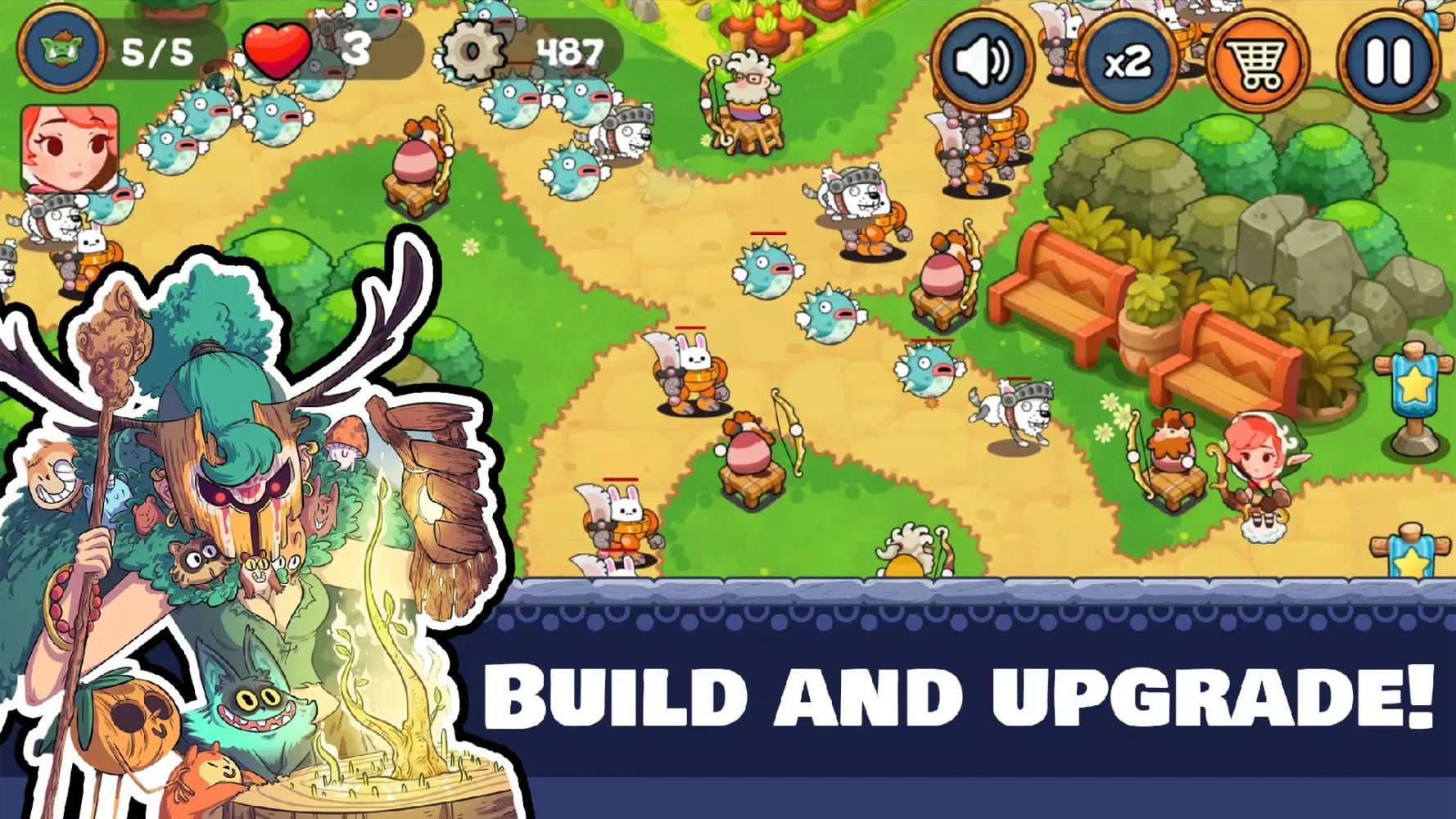 Tower Defense: Kingdom Reborn سکرین شاٹس