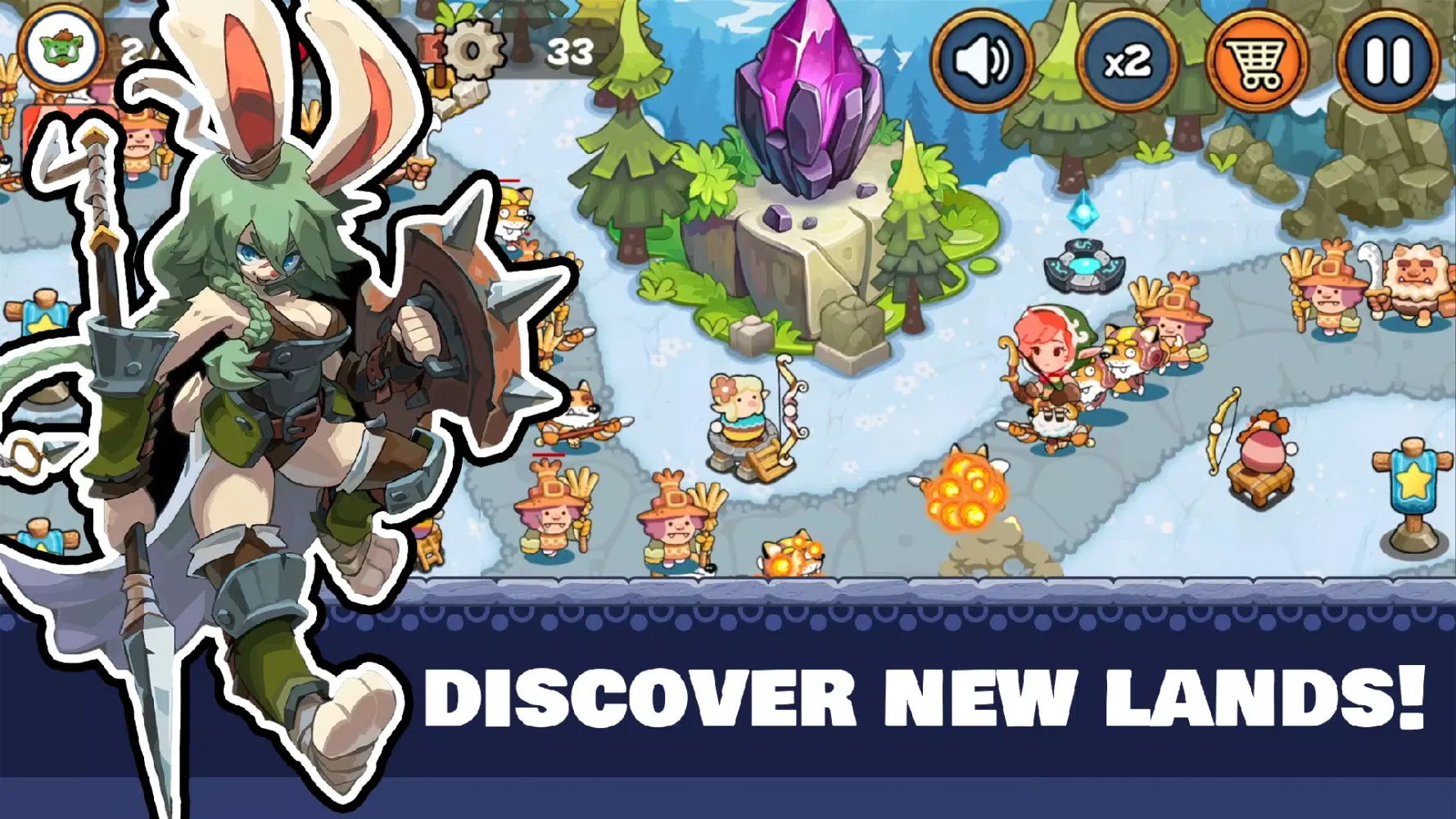 Tower Defense: Kingdom Reborn سکرین شاٹس