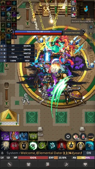 ELEMENTAL: 2D MMORPG 스크린샷