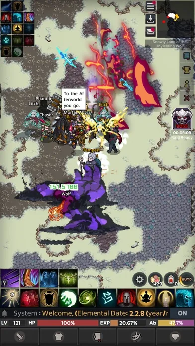 ELEMENTAL: 2D MMORPG 스크린샷