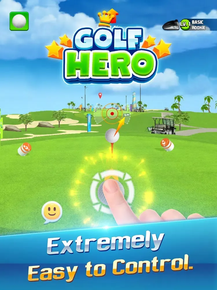 Captures d'écran de Golf Hero : Long drive shot iPad 