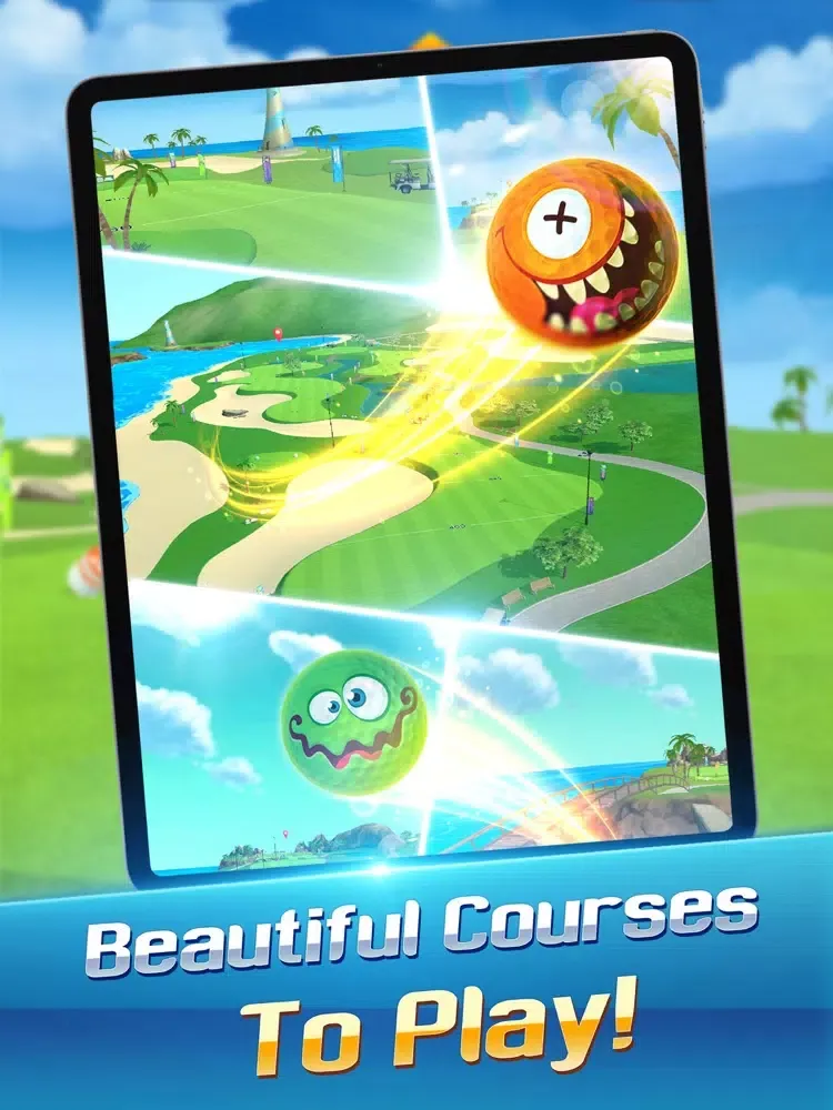 Captures d'écran de Golf Hero : Long drive shot iPad 