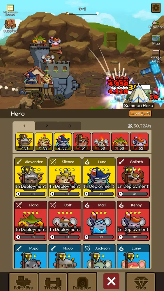 MERGE HAMSTER 스크린샷