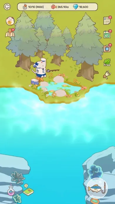 Zrzuty ekranu Cat Garden - Food Party Tycoon