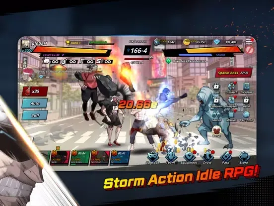 The Era of Overman : Idle RPG iPad 应用截图