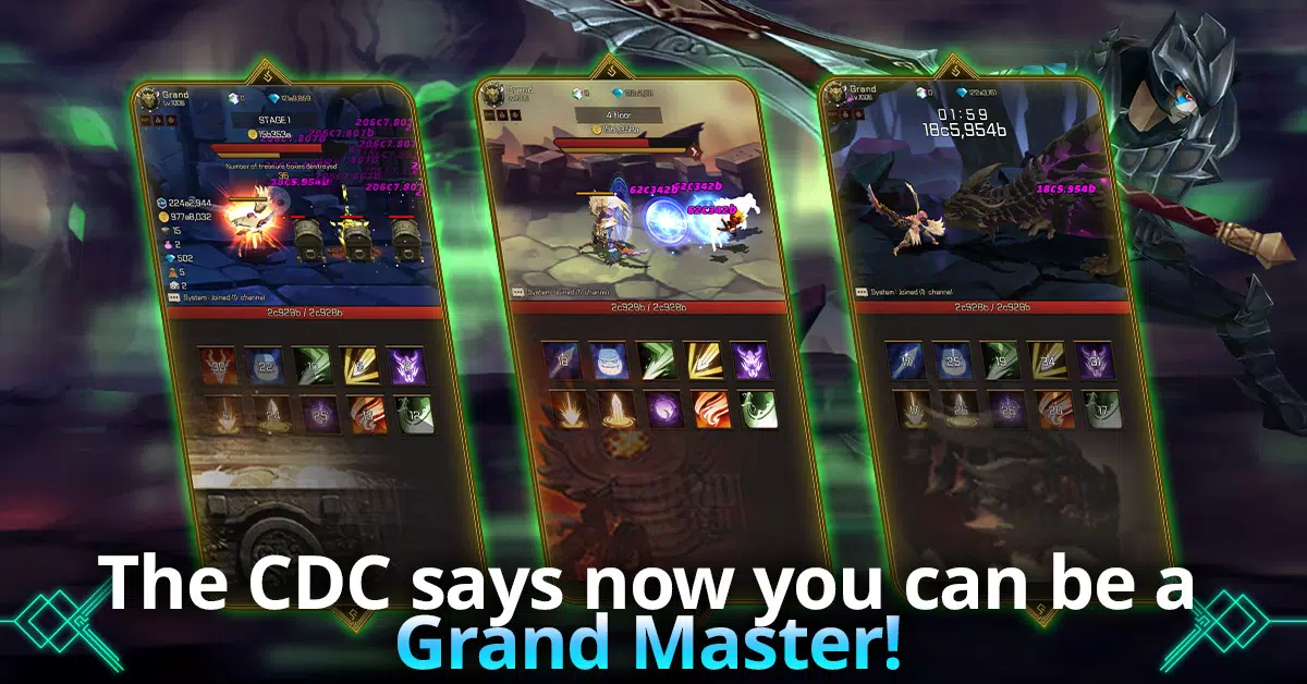 Grand Master Idle RPG Screenshots
