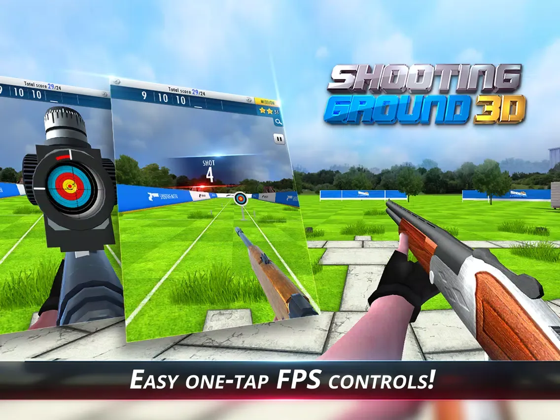 Capturas de pantalla de Shooting Ground 3D iPad 