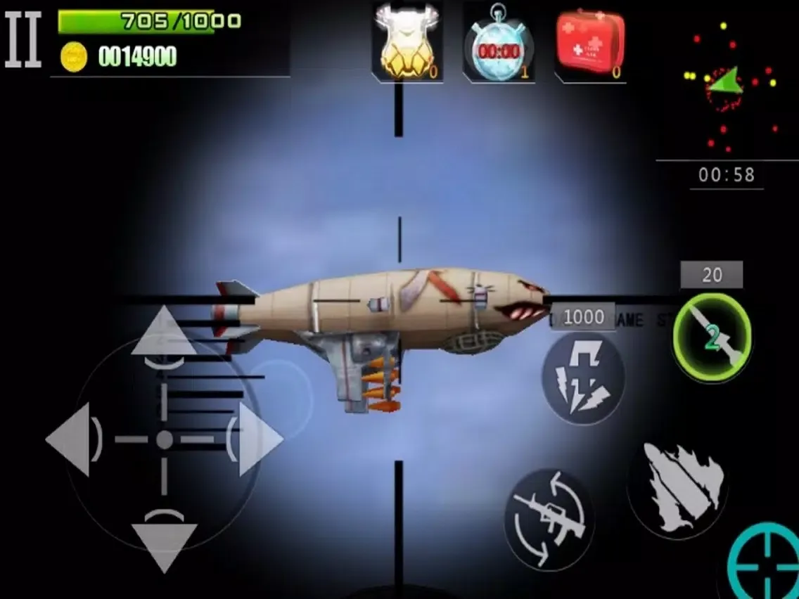Zrzuty ekranu The Last Defender 3D: Modern Defense War iPad 