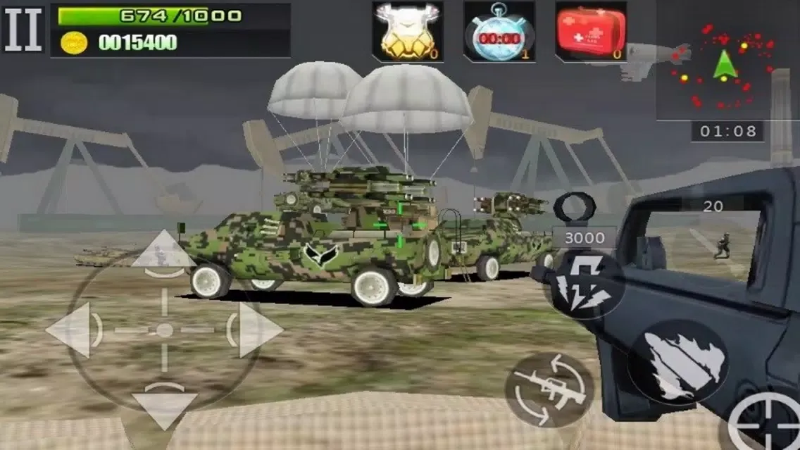 Zrzuty ekranu The Last Defender 3D: Modern Defense War