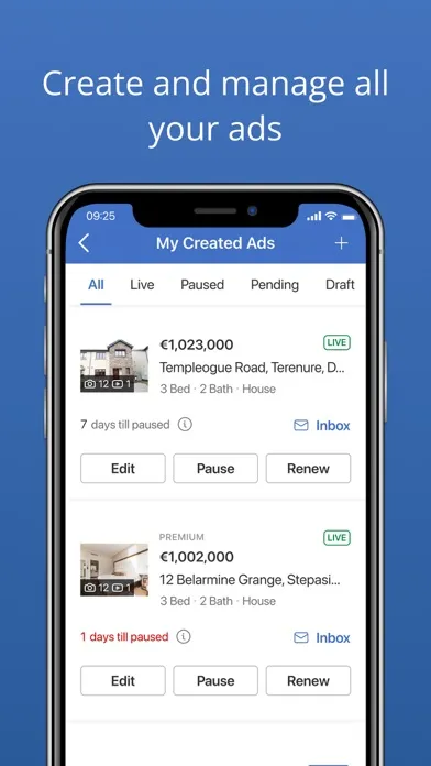 Screenshot di Daft.ie