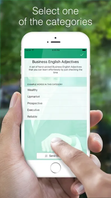 Watch Words: learn vocabulary from watch face Screenshots