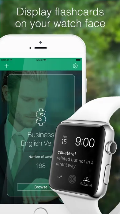 Watch Words: learn vocabulary from watch face Screenshots
