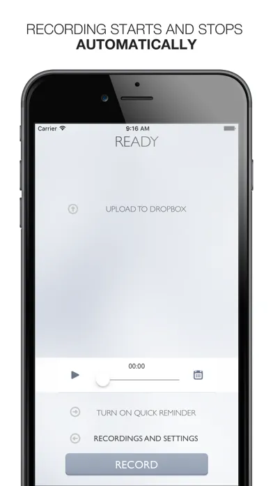 Say&Go Voice Notes and Inbox Screenshots