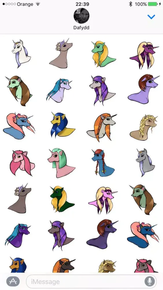 Unicorns Sticker Pack Screenshots